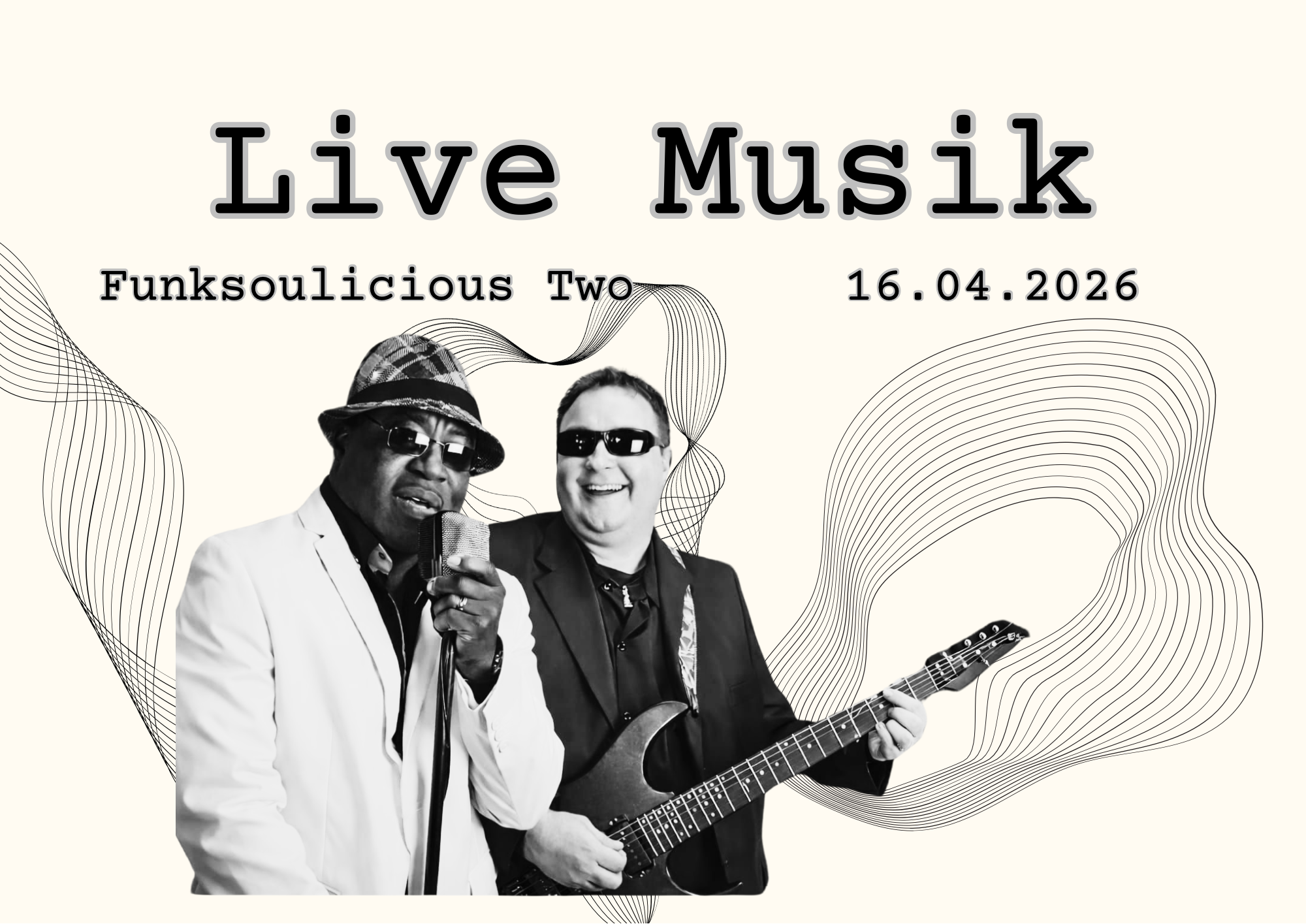 Live Musik mit den Funksoulicious Two